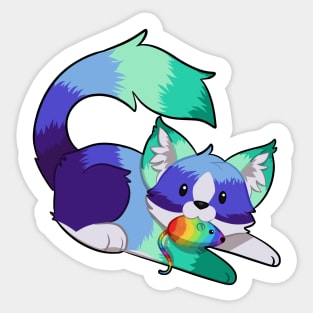 Gay Male Cat Sticker